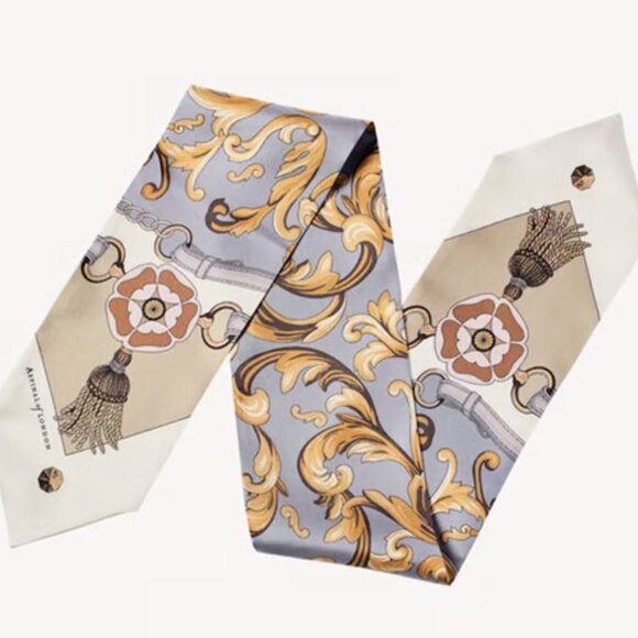 Aspinal of London silk scarf - New without tags - Picture 2 of 6